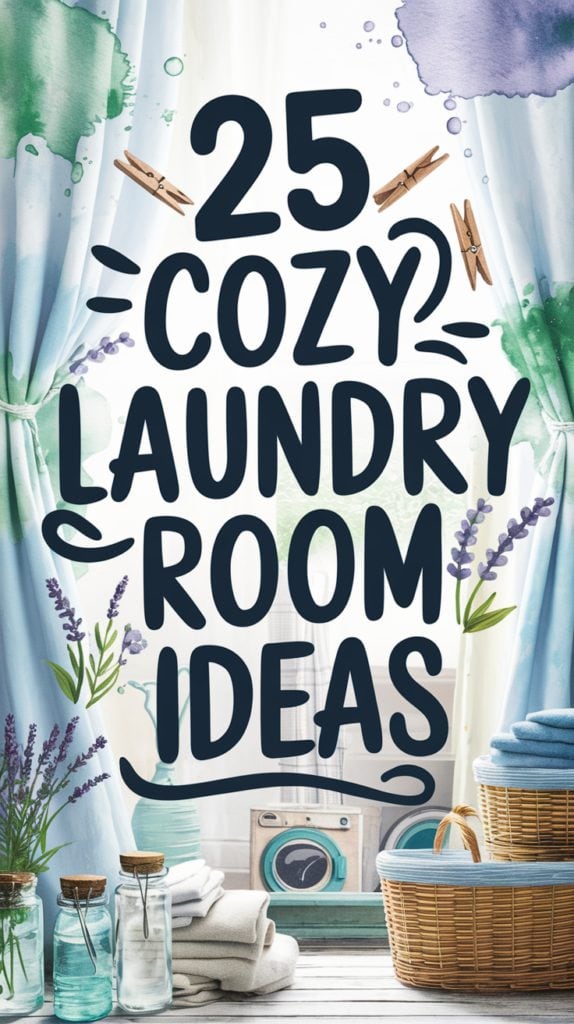 25 Cozy Laundry Room Ideas for Comfort and Functionality