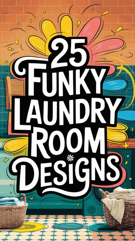 25 Funky Laundry Room Designs to Elevate Your Space