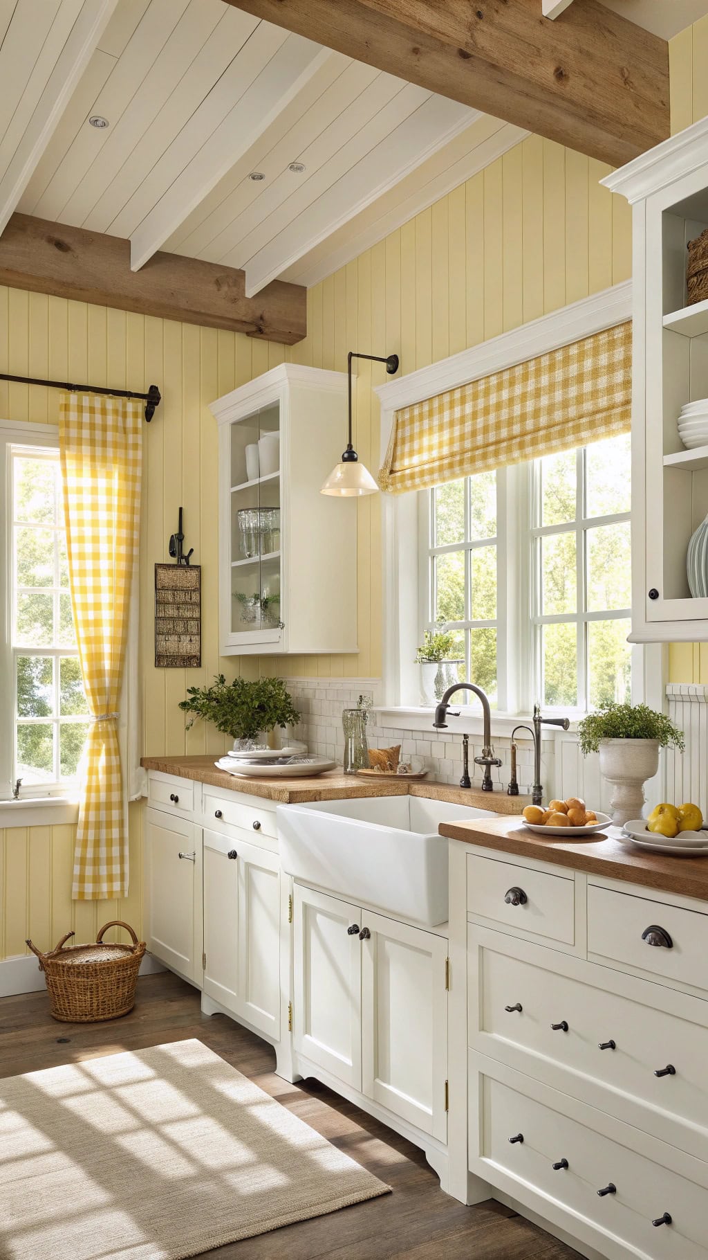 bright and cozy kitchen