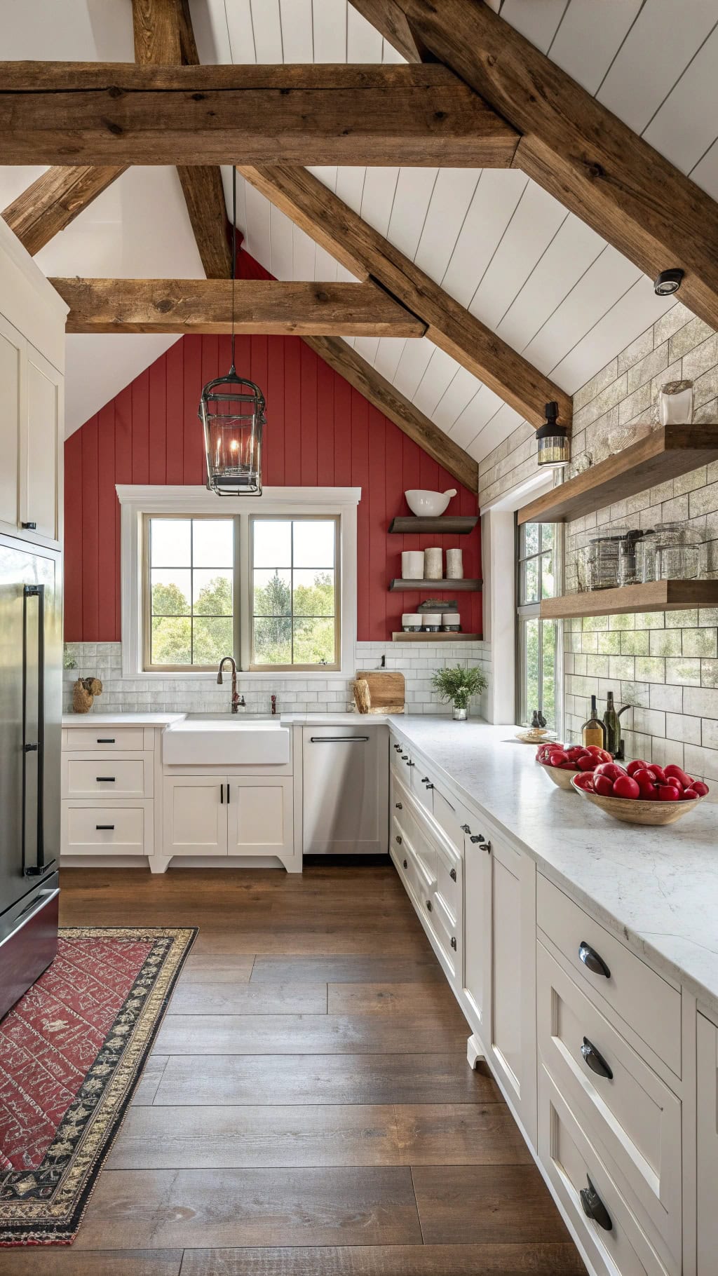 charming farmhouse culinary aesthetic