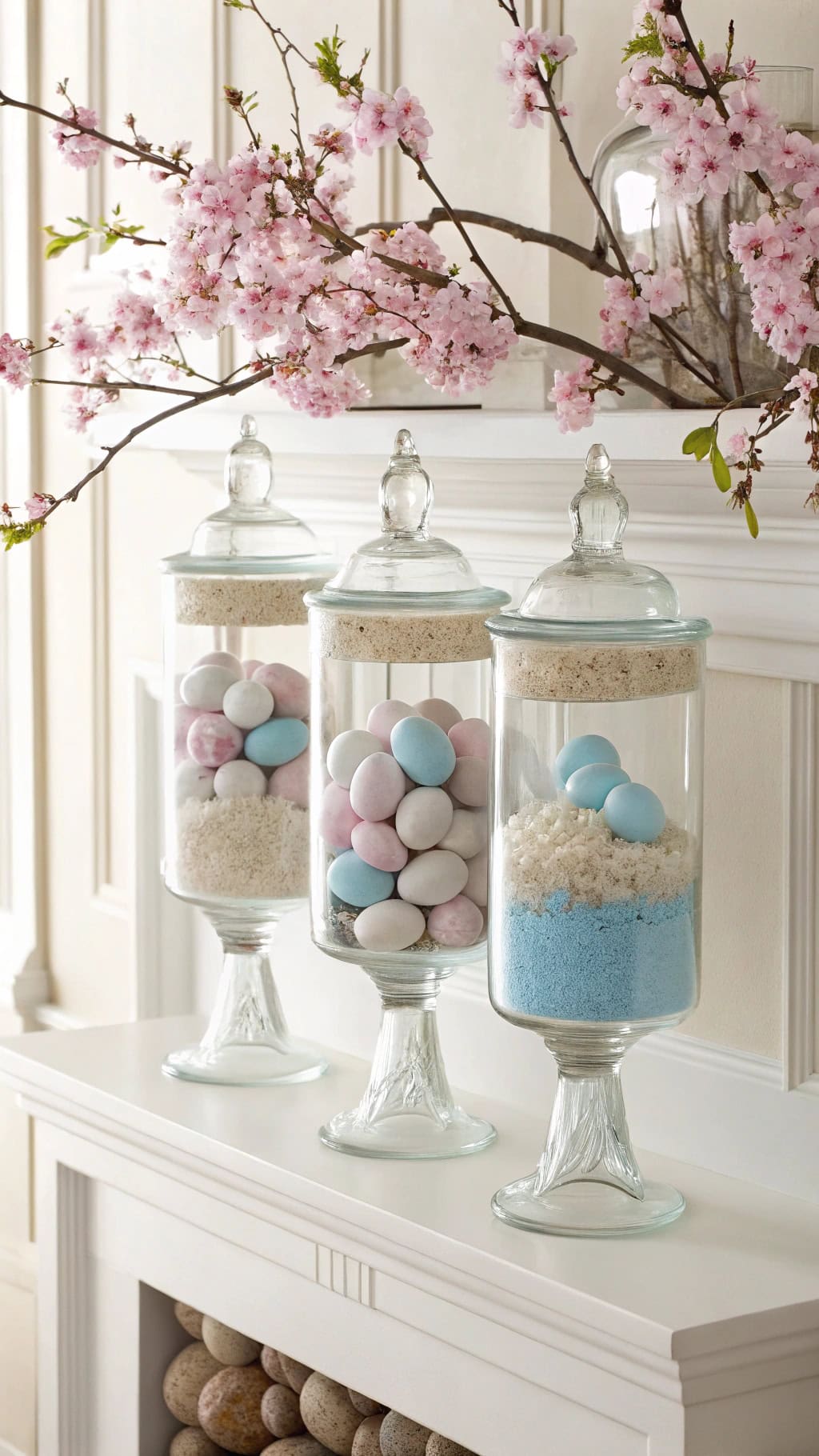 chic jar organization ideas