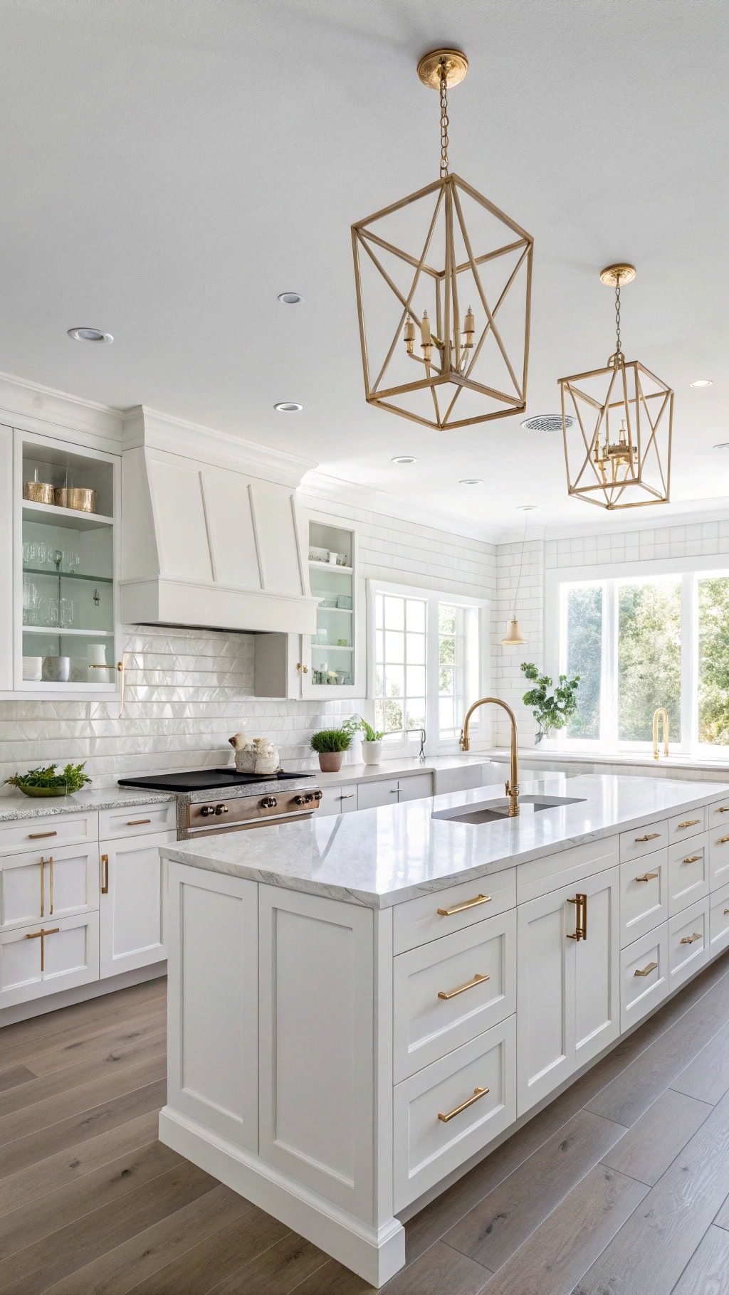 chic kitchen with elegance