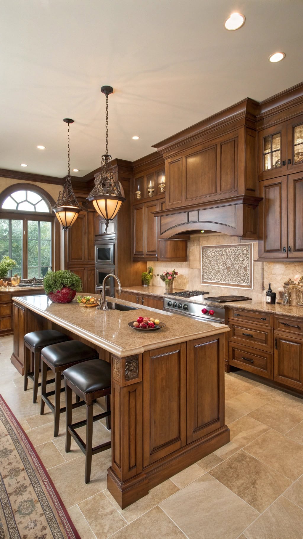 classic oak cabinet design