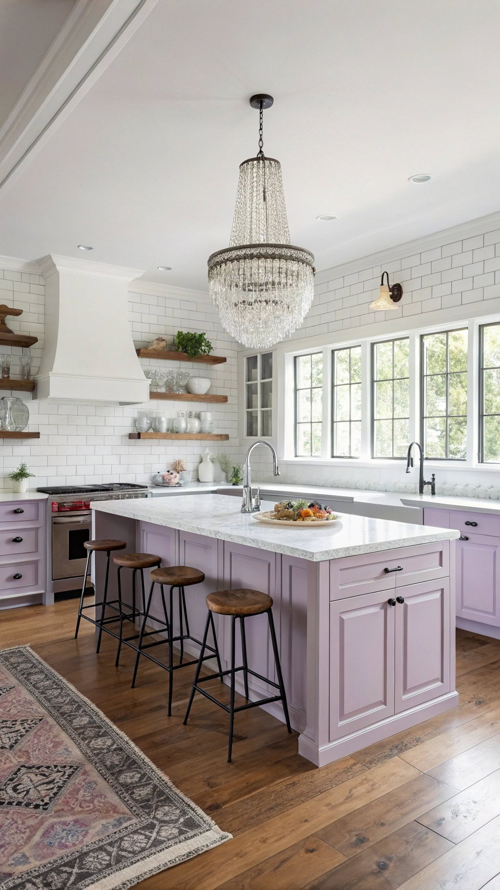 colorful and diverse kitchen