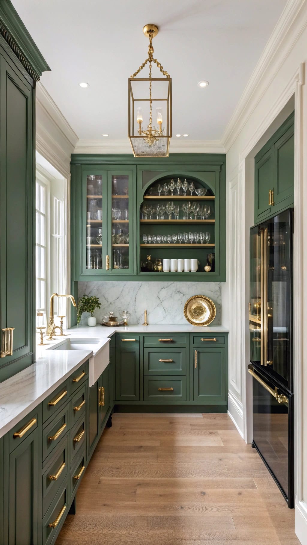 elegant butler s pantry design