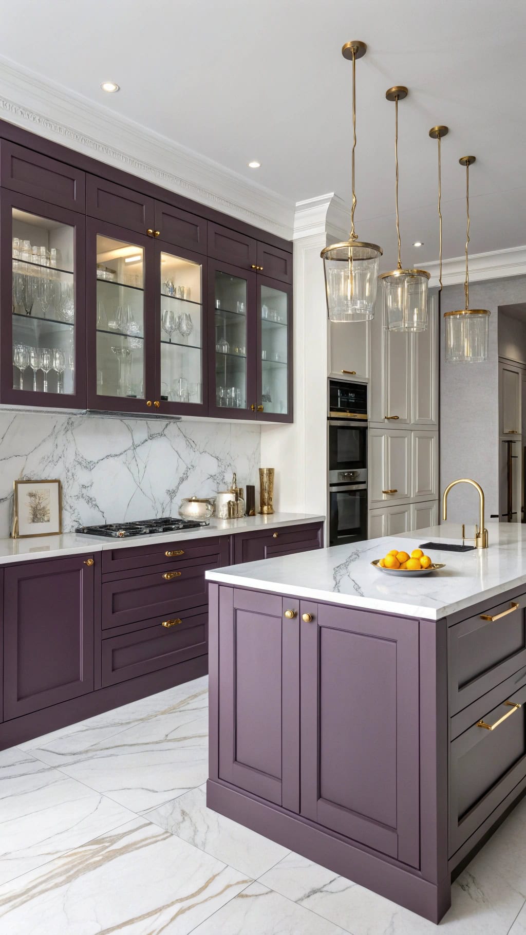 elegant dark cabinetry design