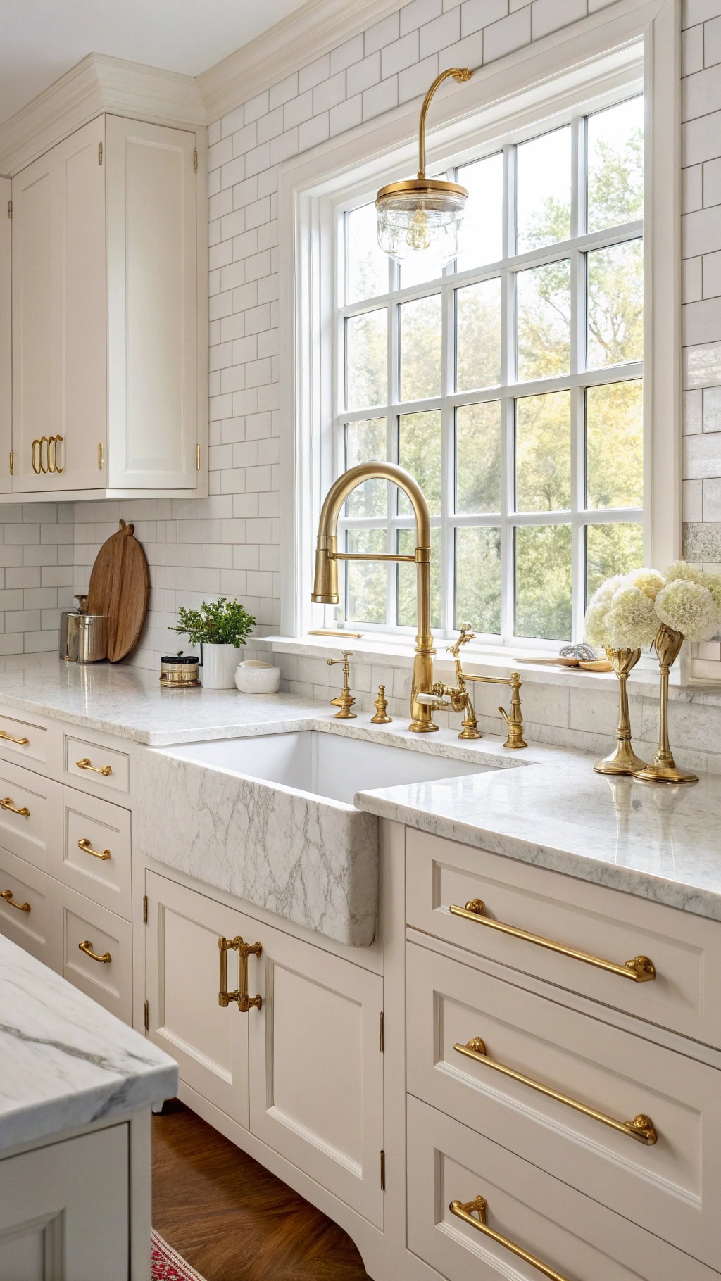 elegant gold faucet design