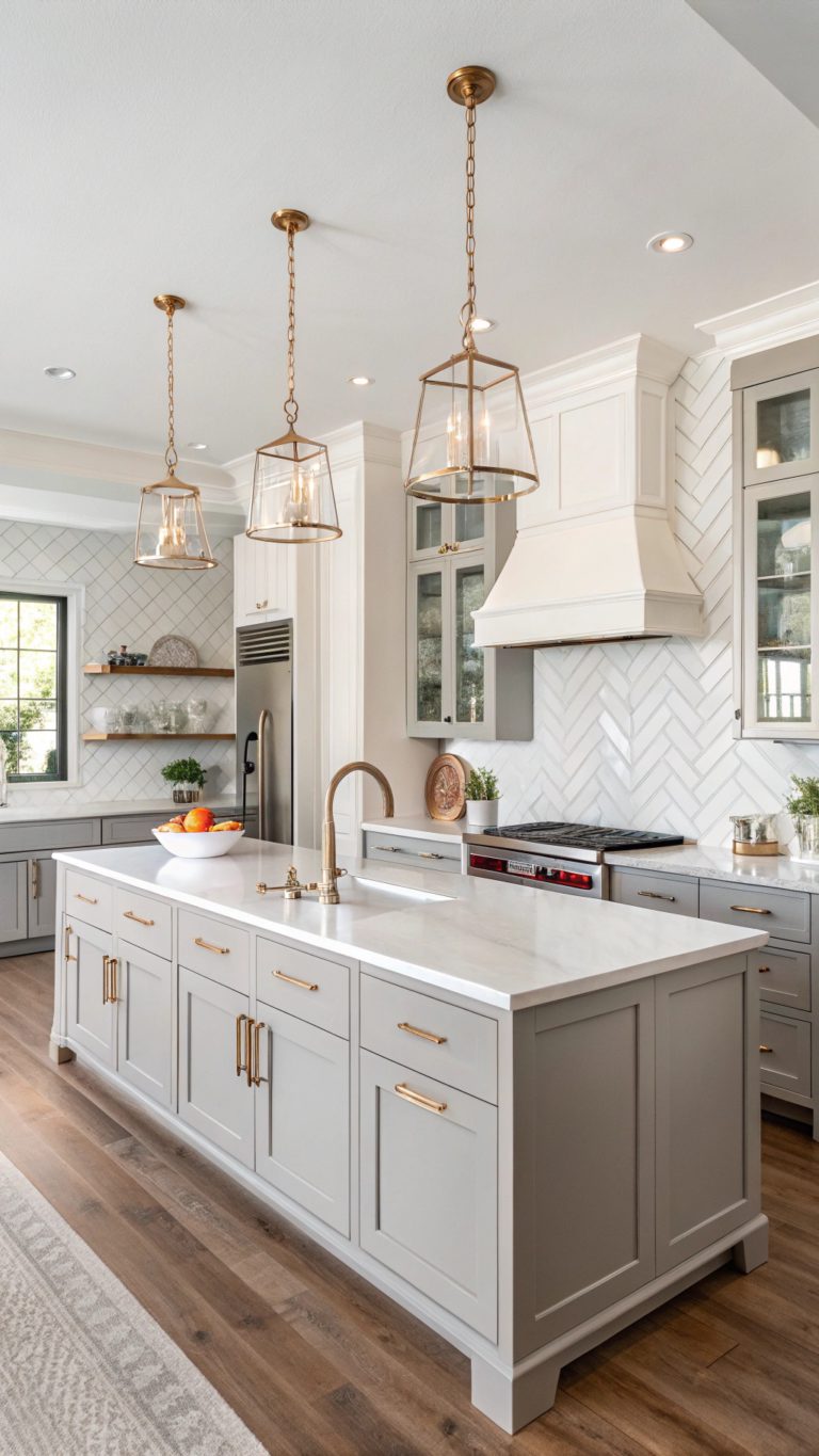 elegant rose gold kitchens