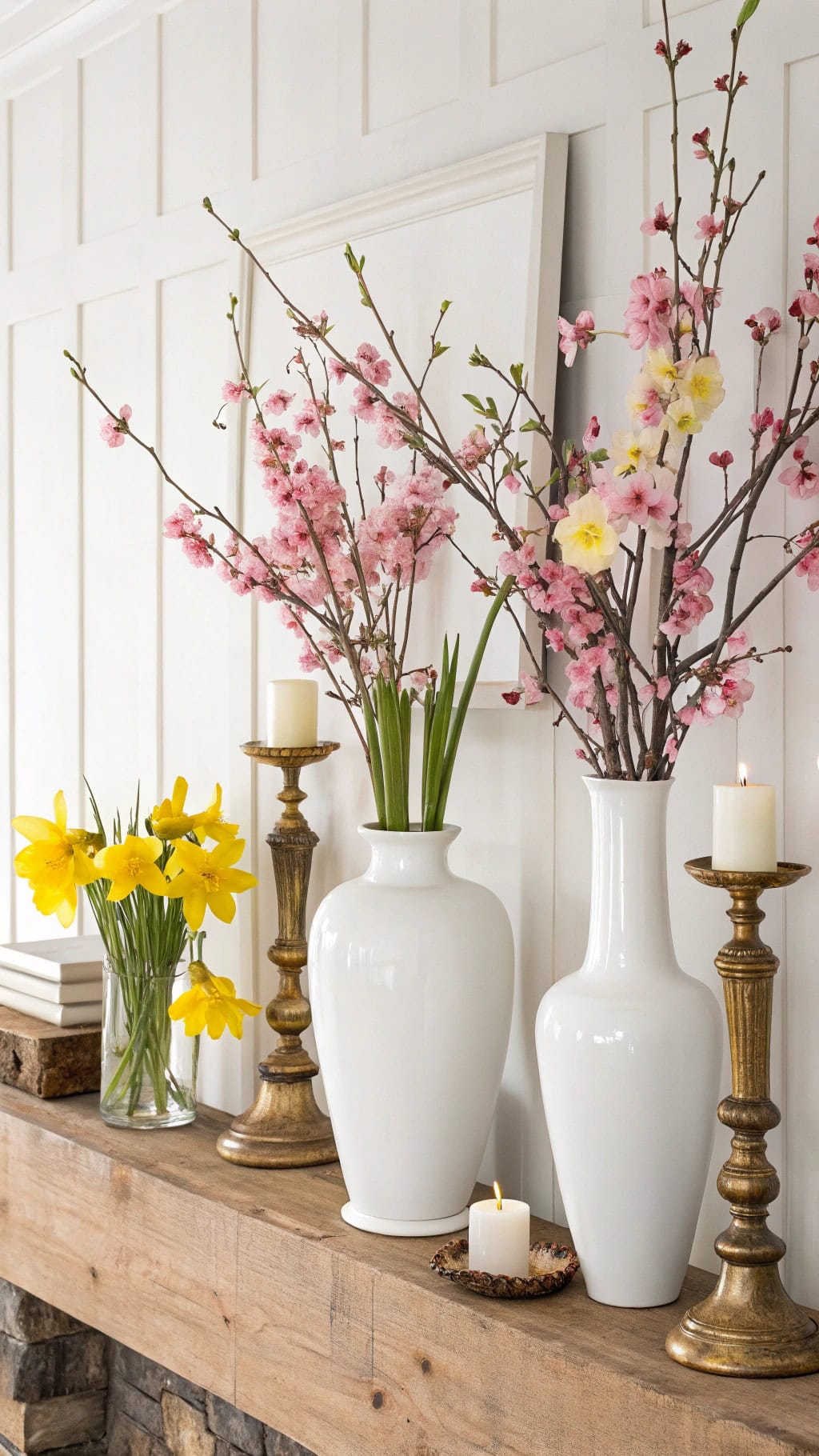 elegant white ceramic vessels