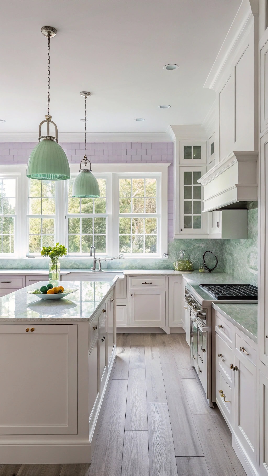 serene coastal kitchen oasis