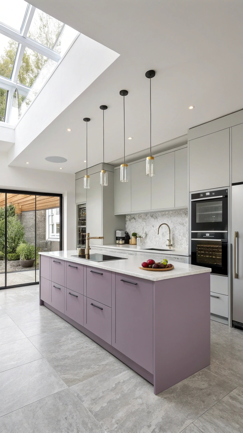 sleek minimalist kitchen design