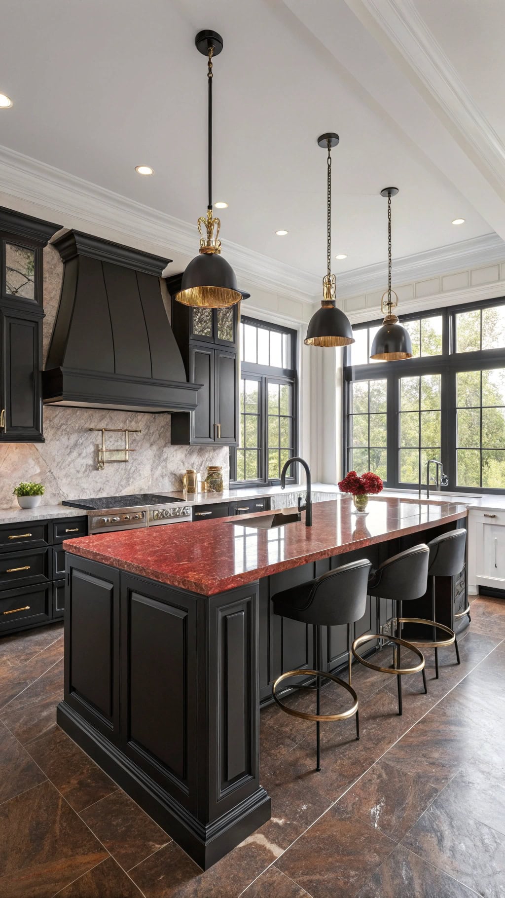 sophisticated granite color combination