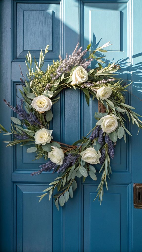 spring front door wreaths