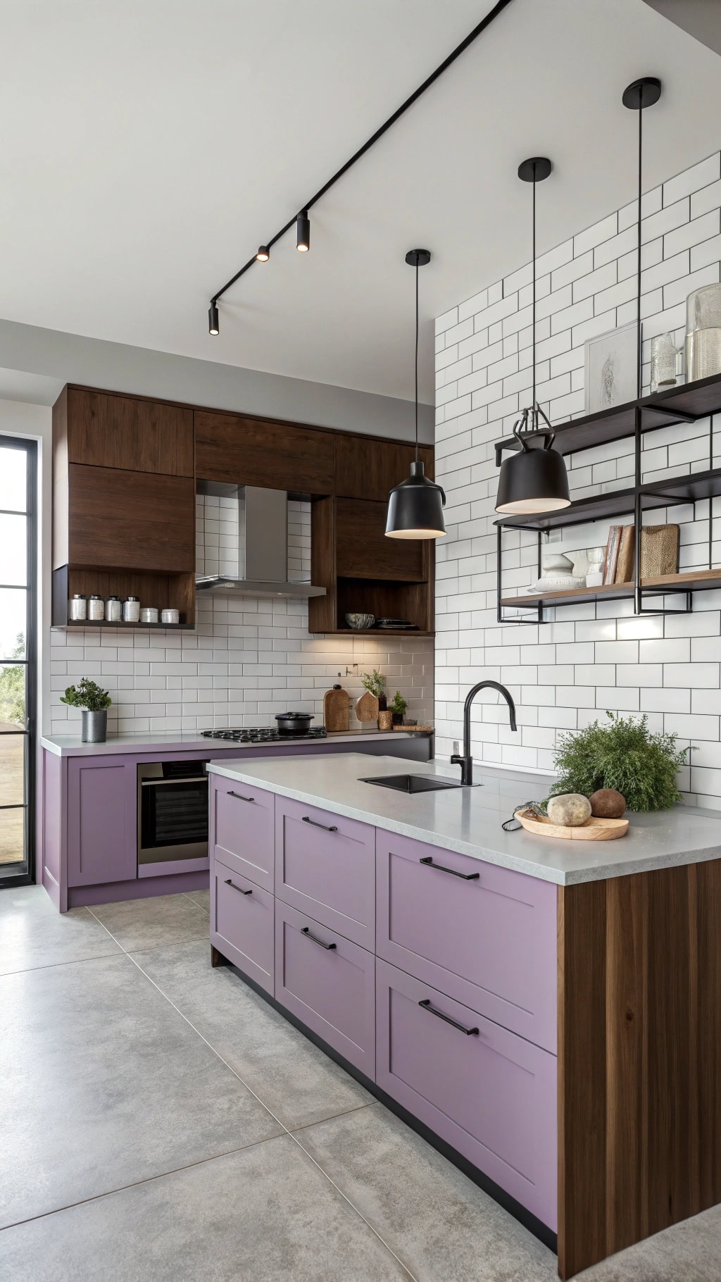 stylish purple storage options