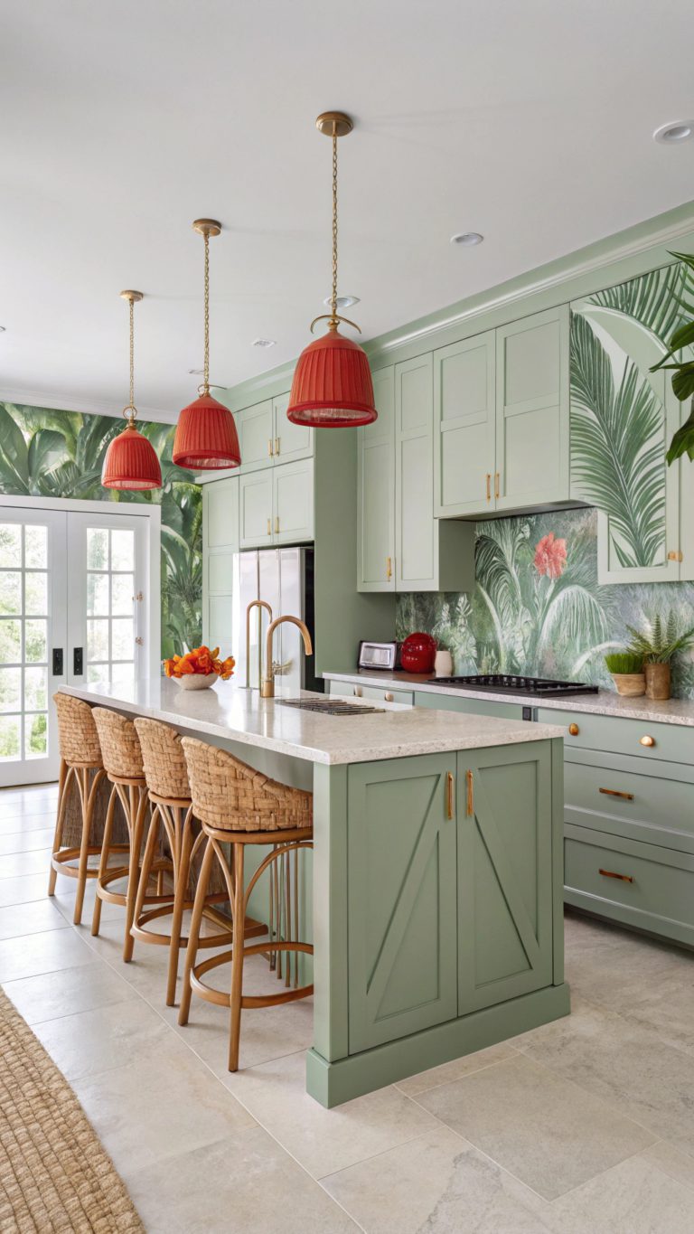 vibrant kitchen color schemes