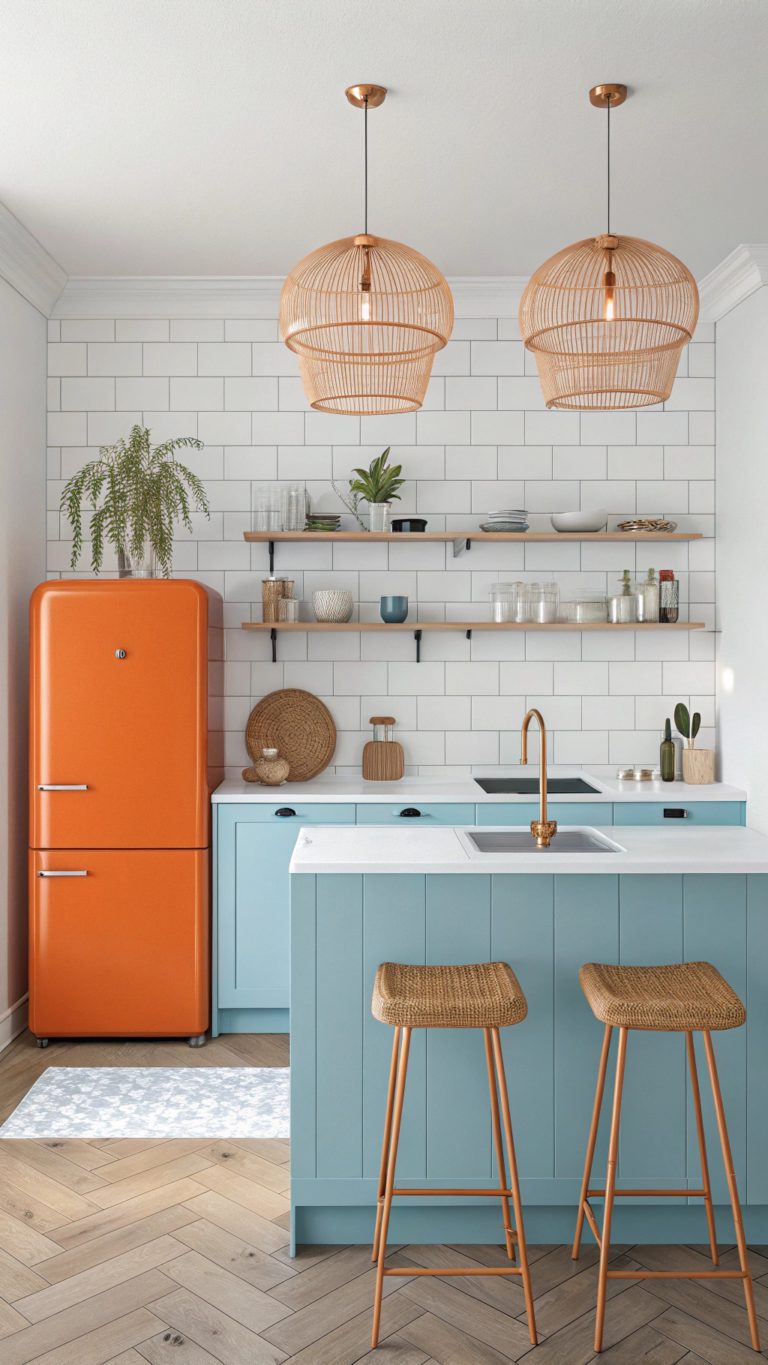 vibrant kitchen color schemes