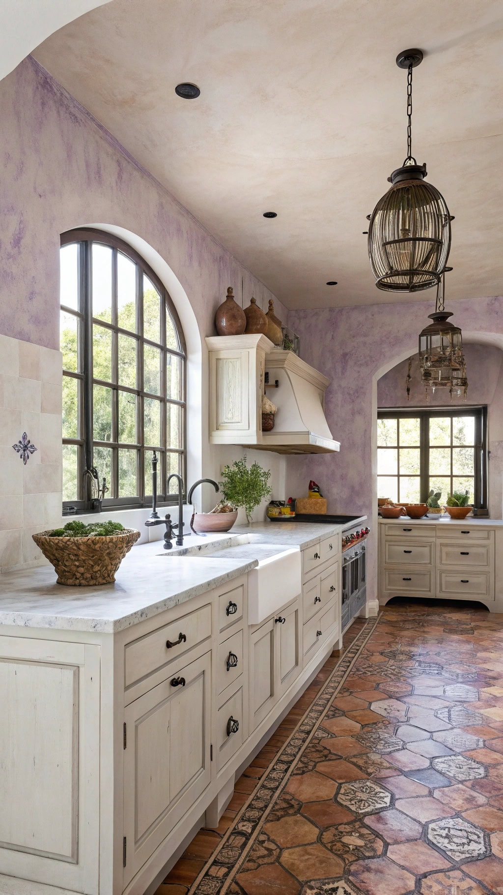 vibrant mediterranean kitchen aesthetics