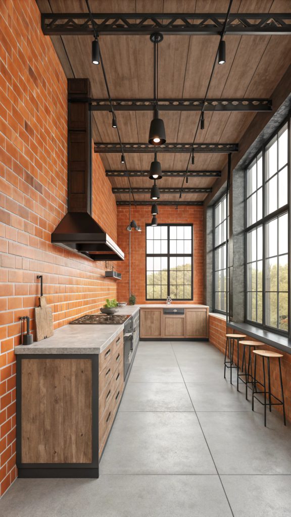 15 Beautiful Orange Tile Kitchen Designs for a Warm and Inviting Feel