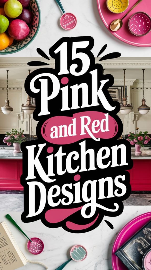 15 Stunning Pink and Red Kitchen Designs to Inspire You