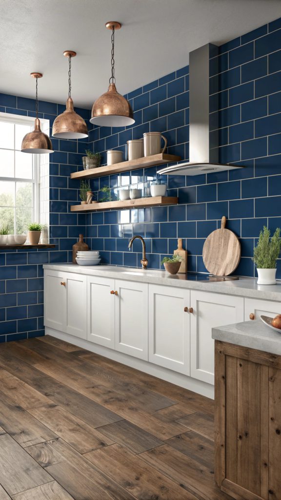 15 Breathtaking Blue and Brown Kitchen Designs For Your Next Renovation