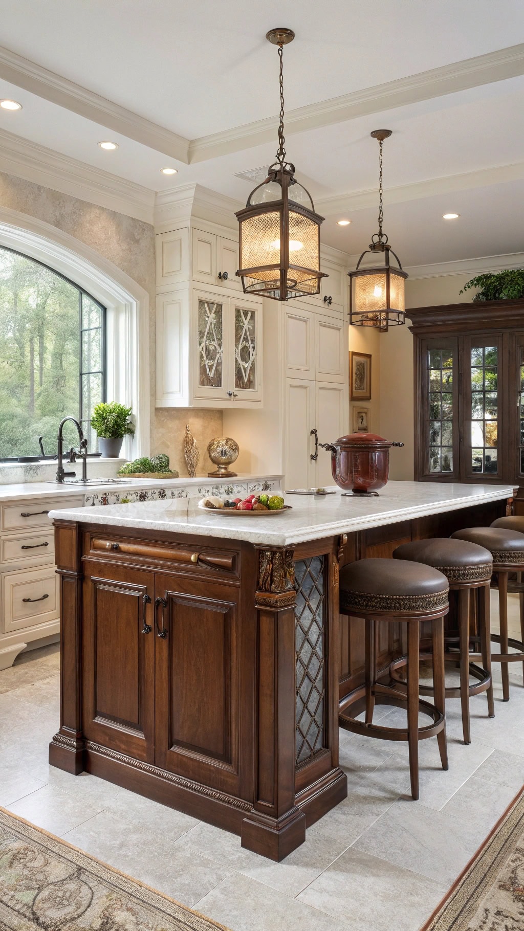 15 Inspiring Brown Kitchen Island Designs For Dreamy Interiors