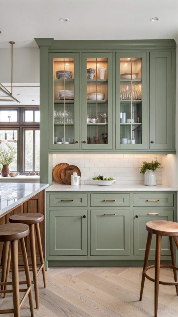 15 Eye-Catching Dark Green and Gold Kitchen Ideas to Try