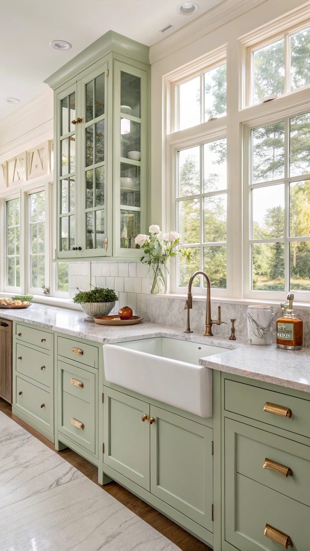 17 Perfect Green Cottage Kitchen Designs