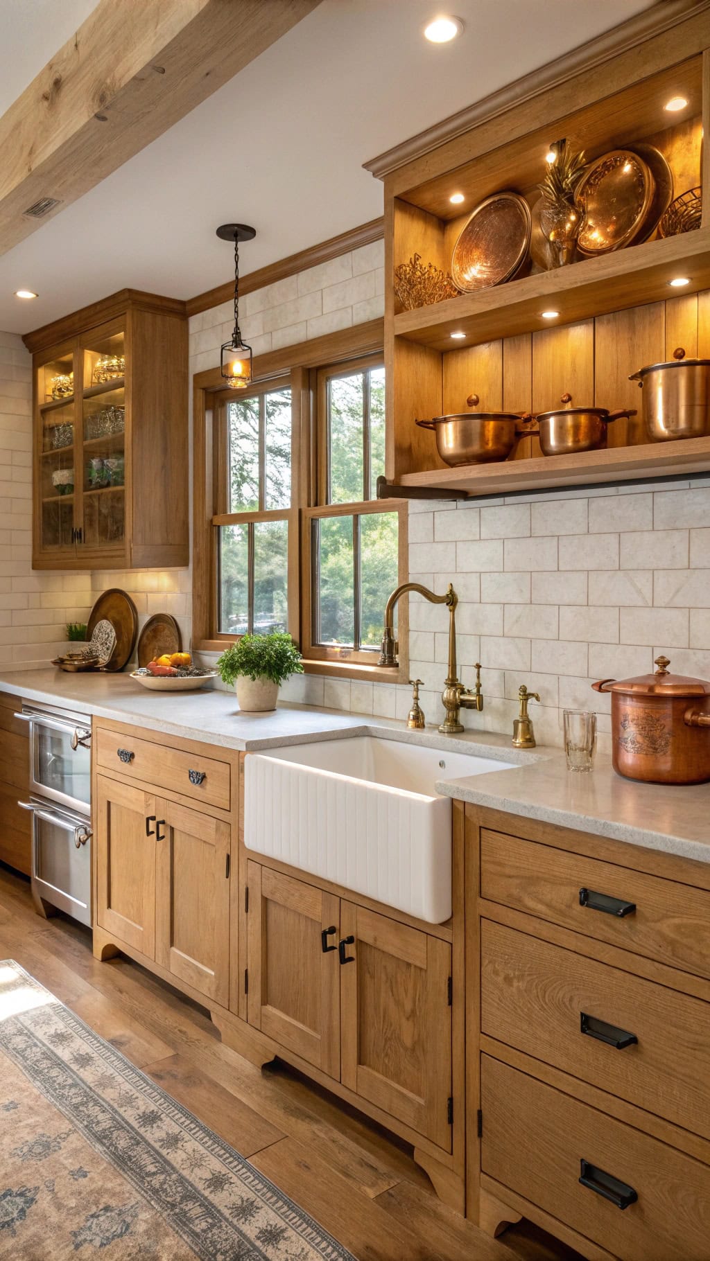cozy rustic kitchen charm
