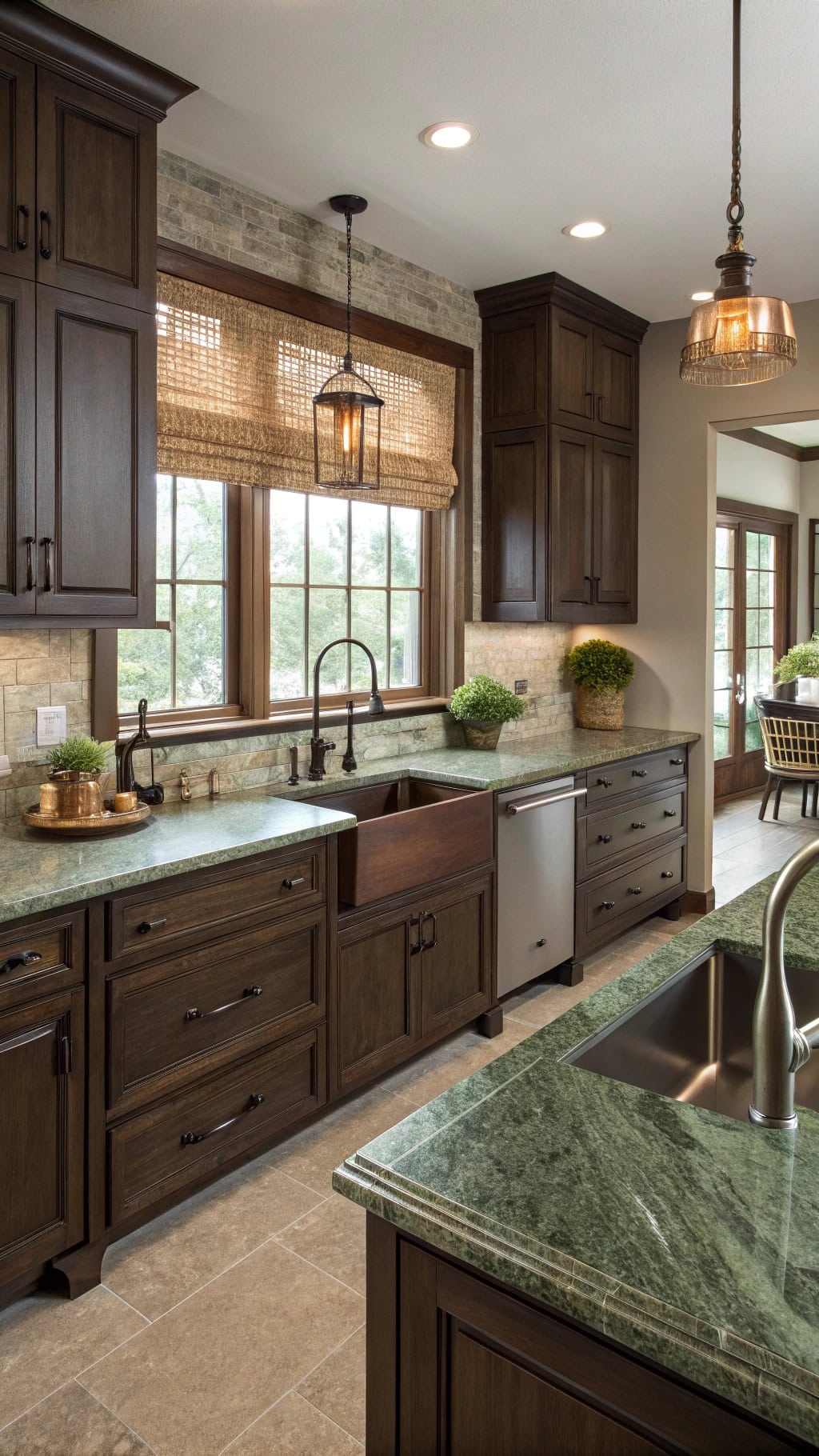 earthy elegance for kitchens