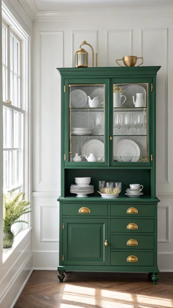 23 Gorgeous Emerald Green Kitchen Ideas