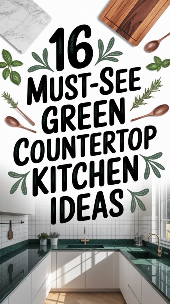 Snapshot of Off Grid Apartment Green Countertop Ideas