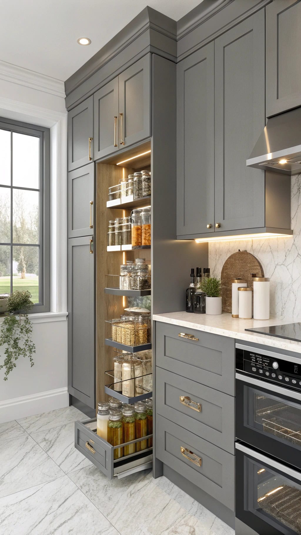 pull out spice storage solution