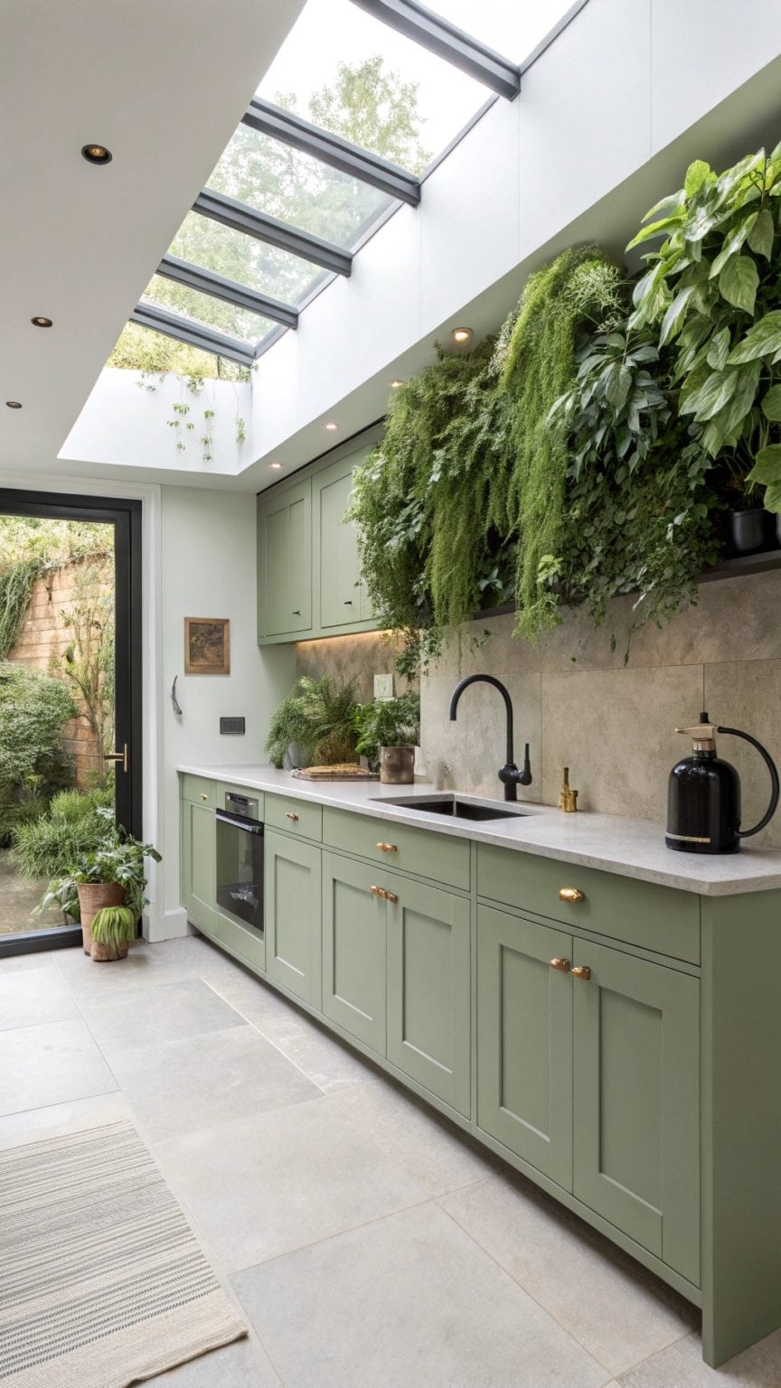 Curated visual reference: Curated Eye Catching Green Apartment Design Gallery View 22