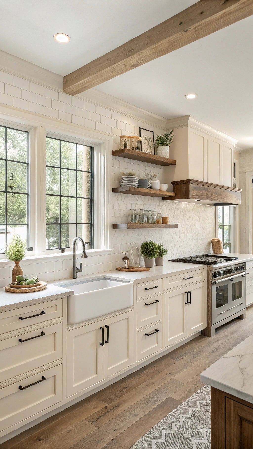 ash accents enhance ivory elegance