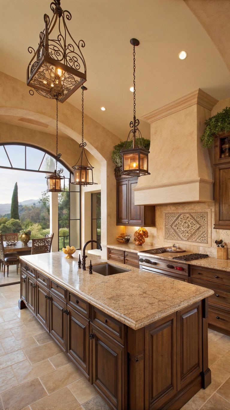 beige granite countertop designs