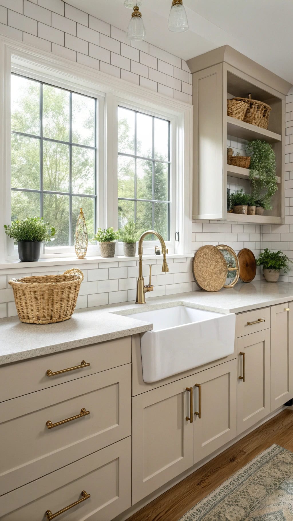 beige kitchen island essentials