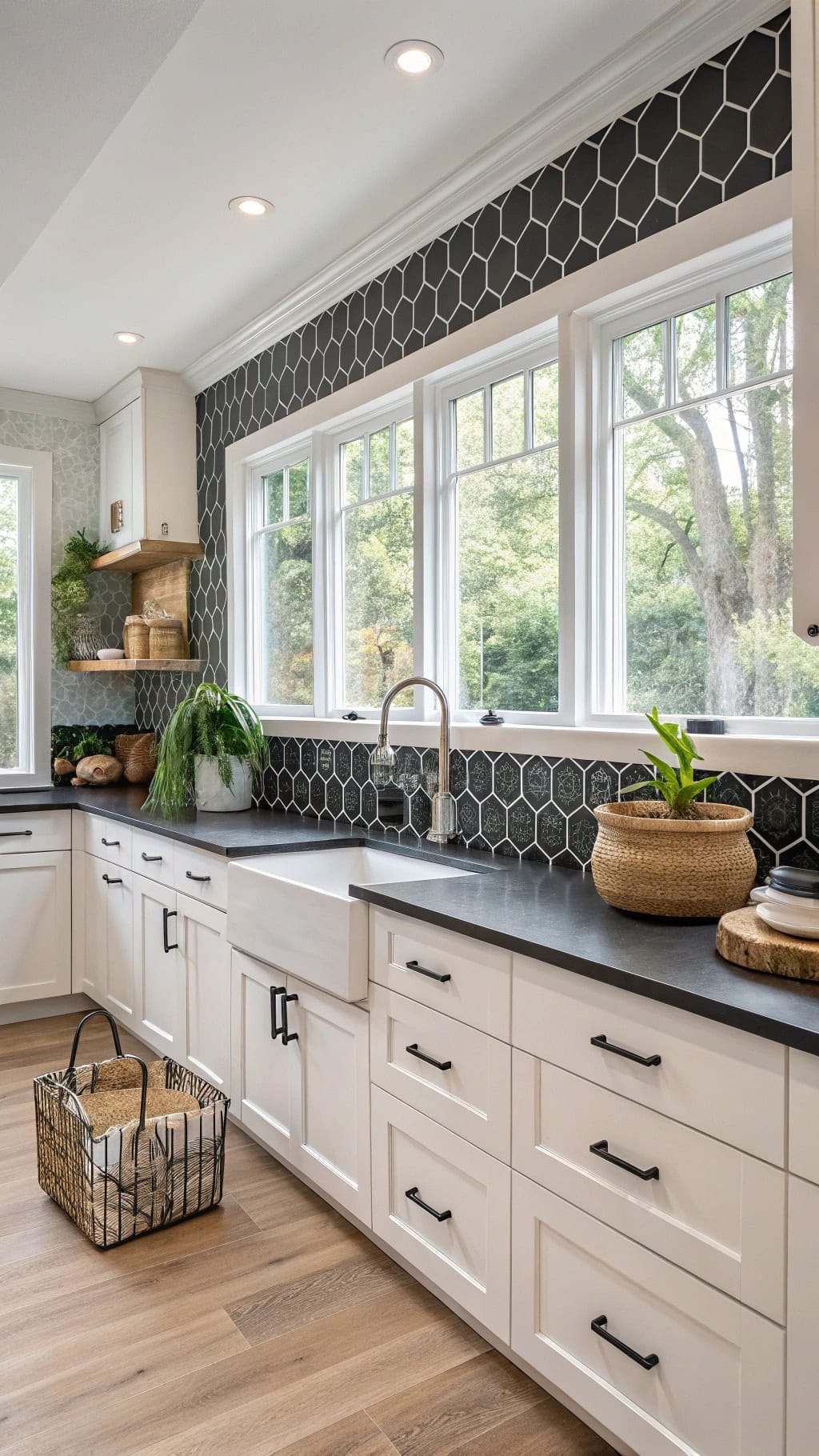 bold backsplash tile designs