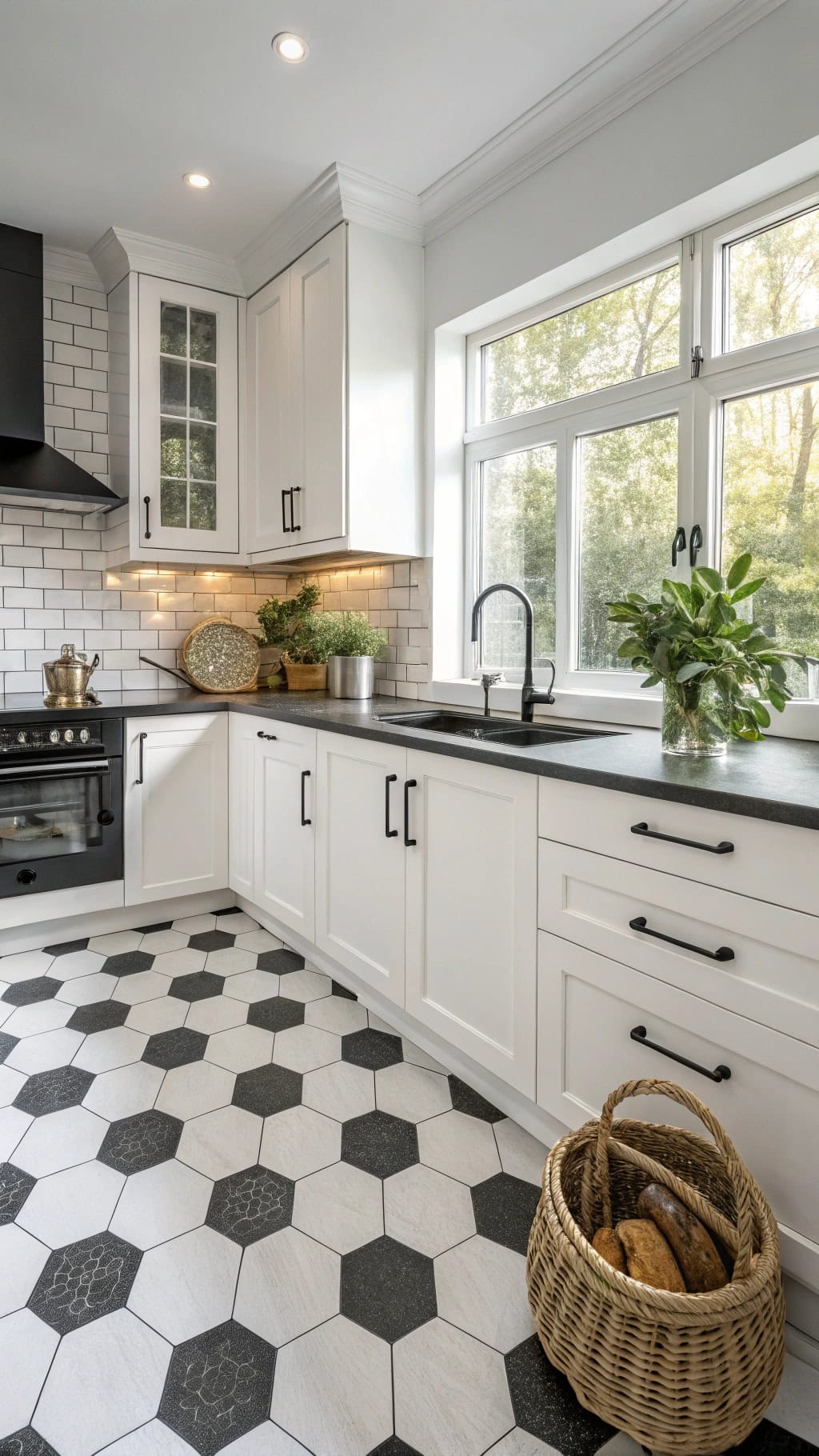 bold black and white patterns