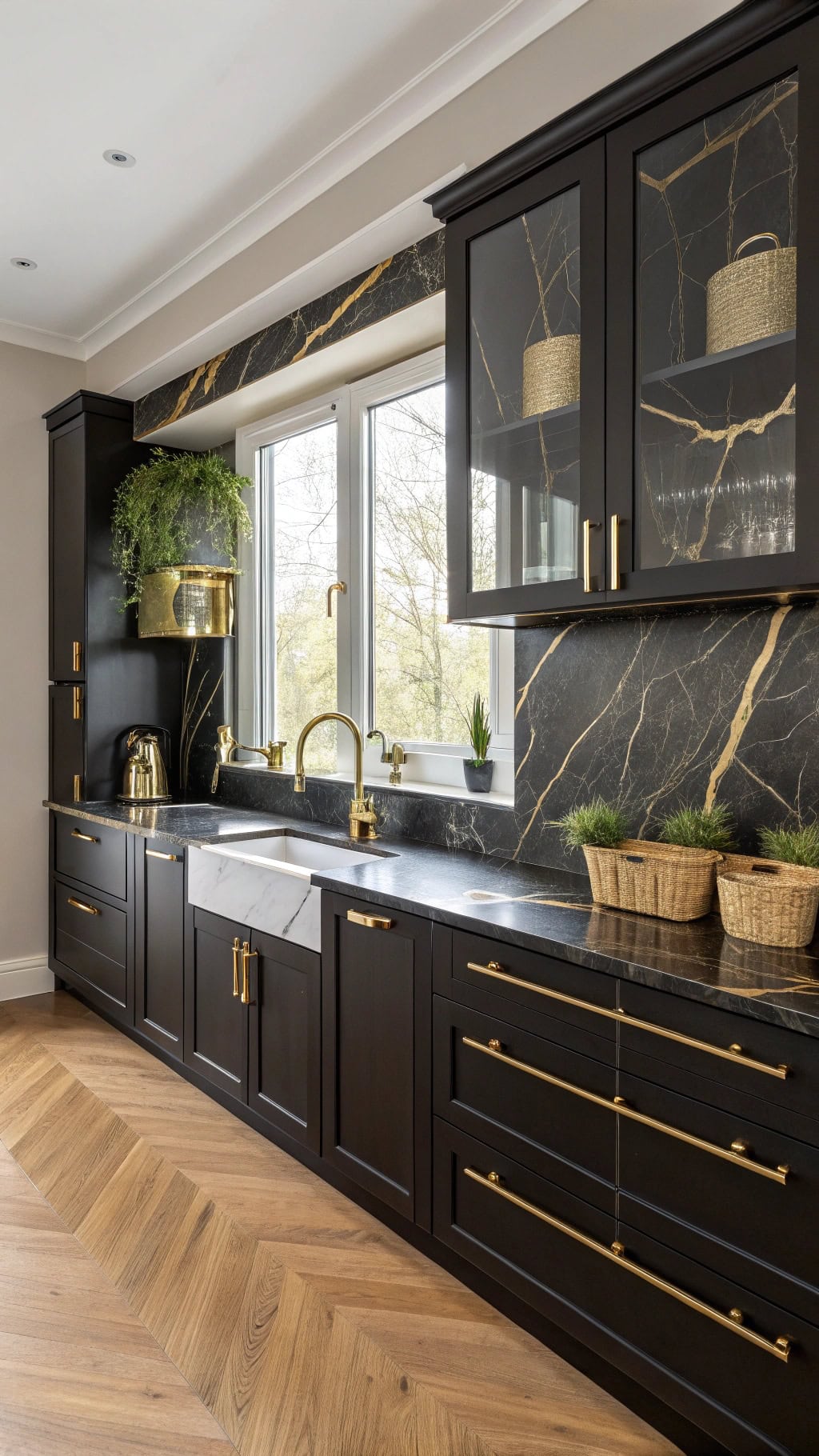 bold black gold elegance