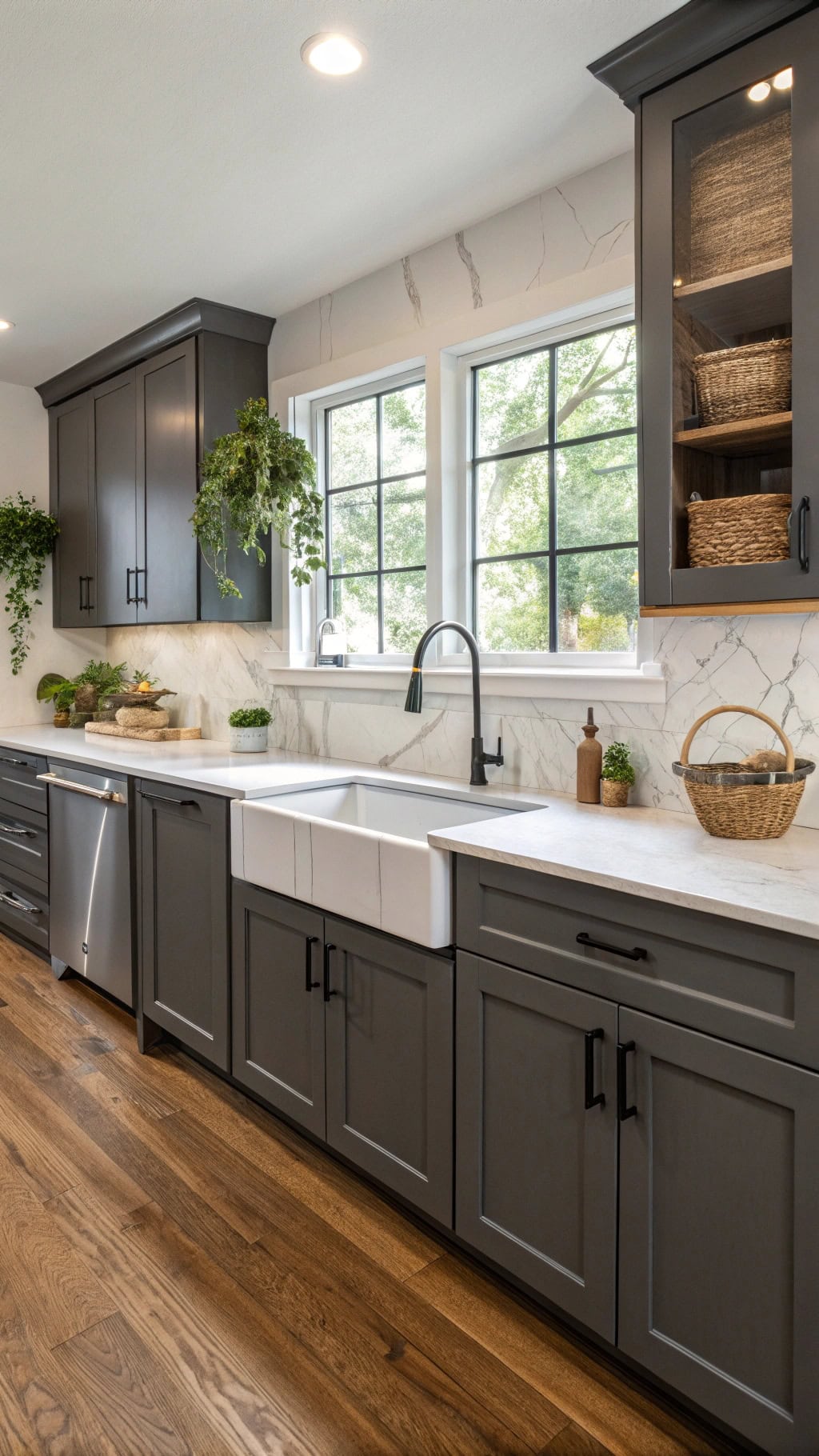 bold waterfall edge design