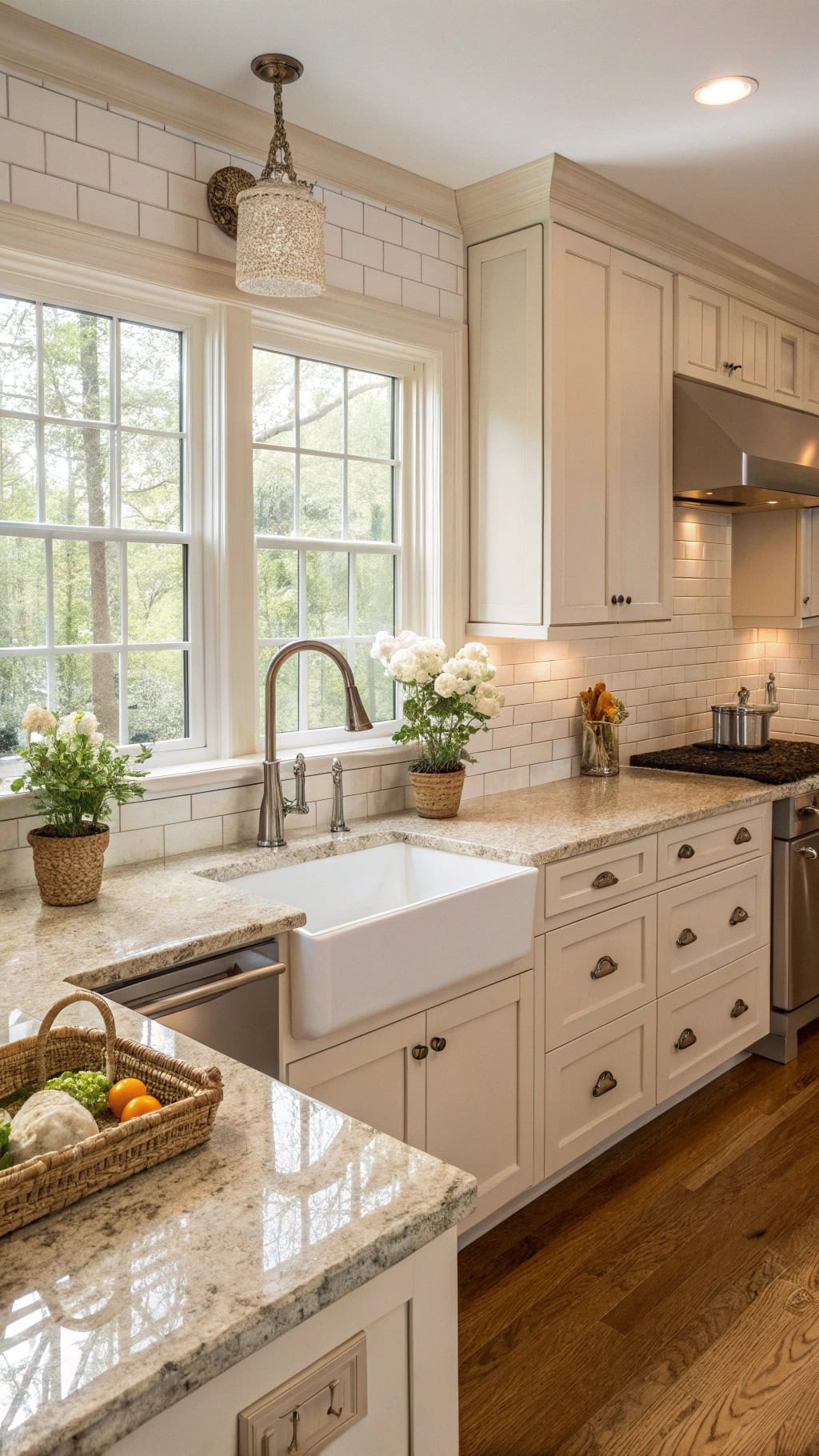 brushed nickel kitchen elegance
