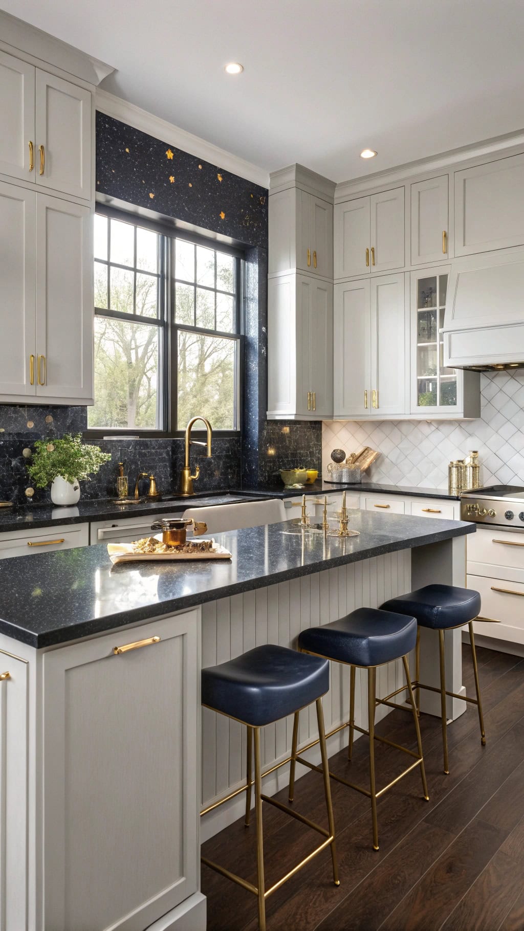 celestial granite countertop inspiration