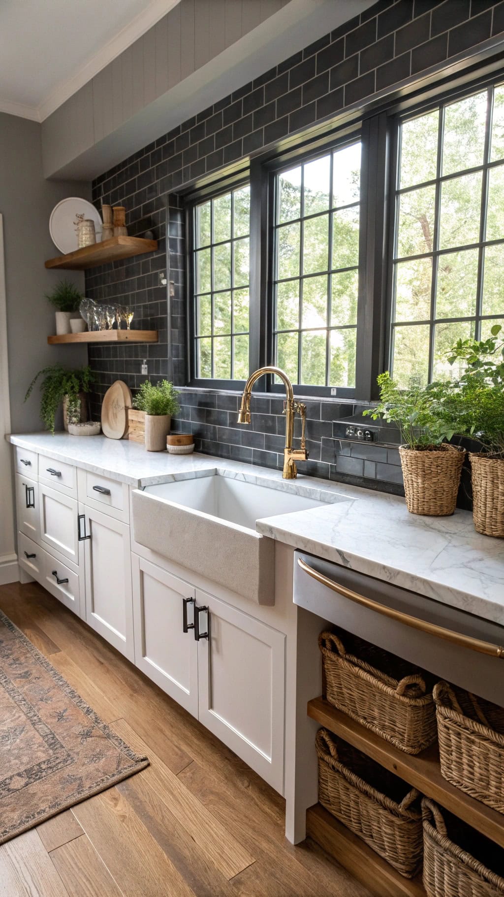 charcoal backsplash design ideas