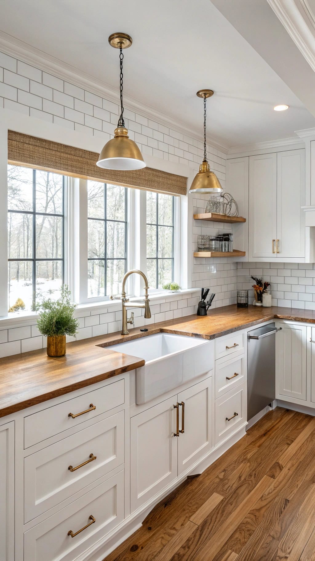 charming l shaped butcher block
