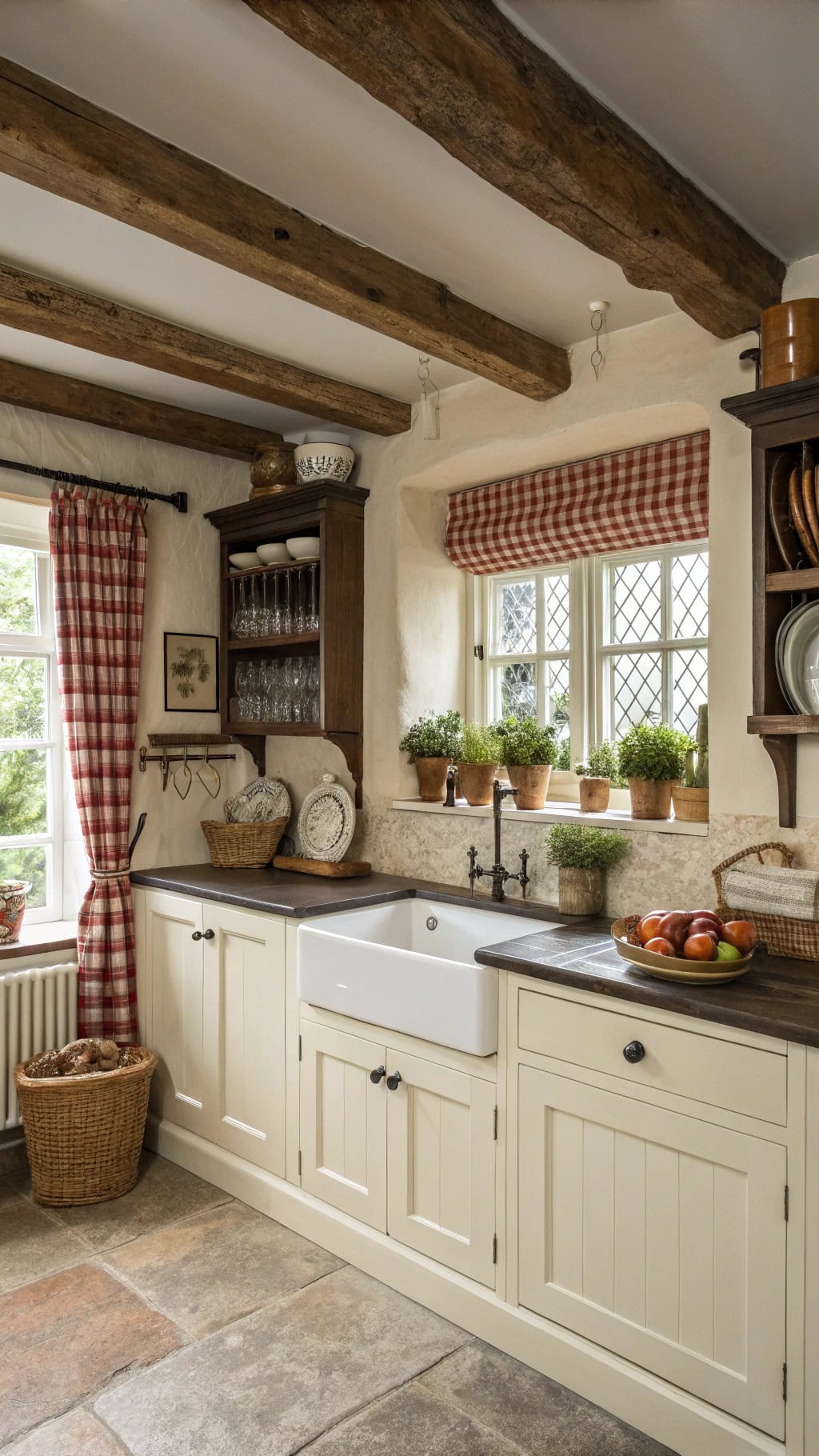 charming traditional cottage kitchen