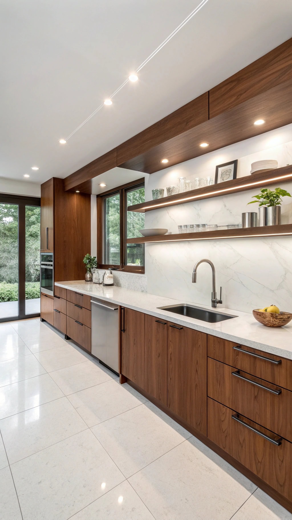 cherry and walnut elegance