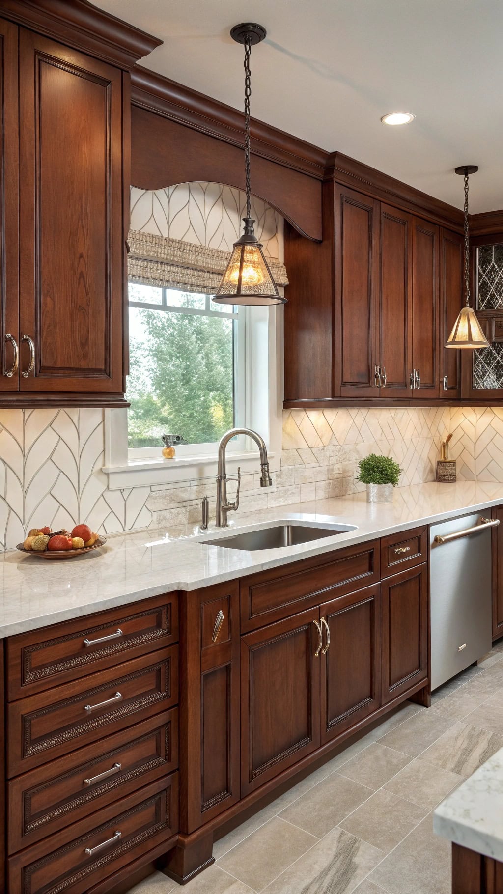 cherry cabinets age beautifully