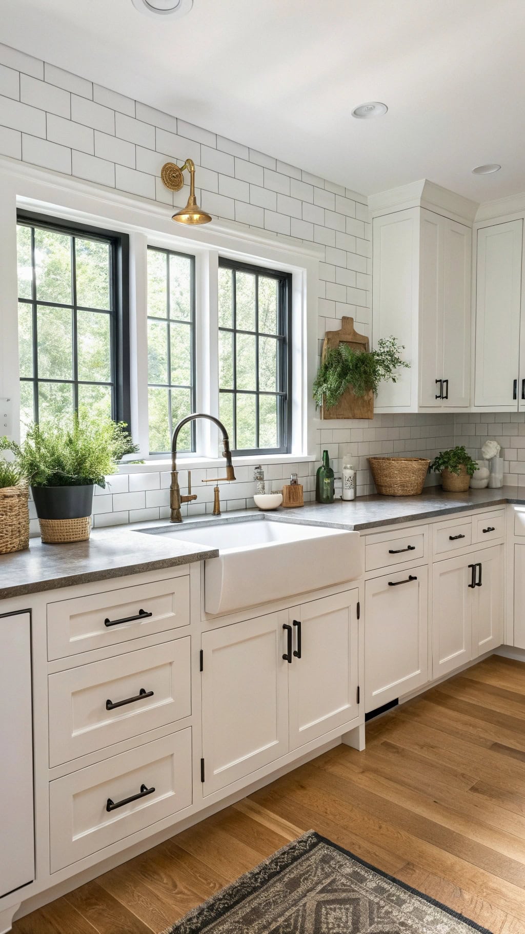 chic black marble hardware