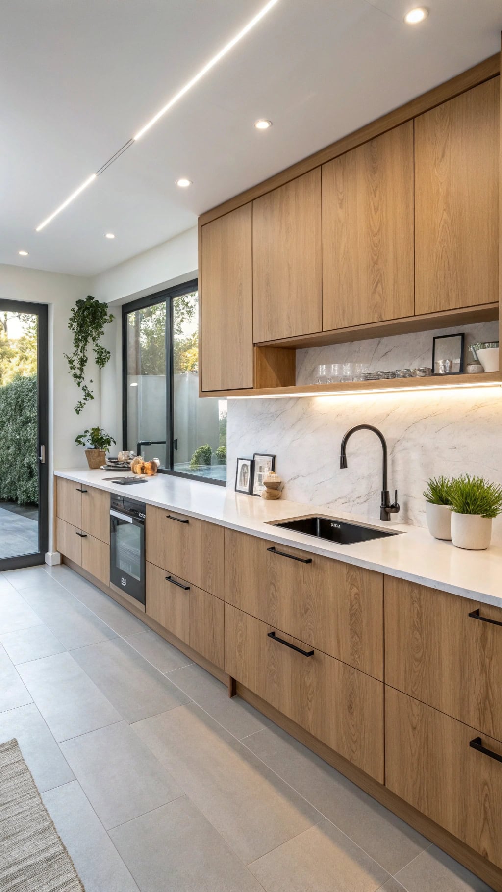 chic european oak kitchens