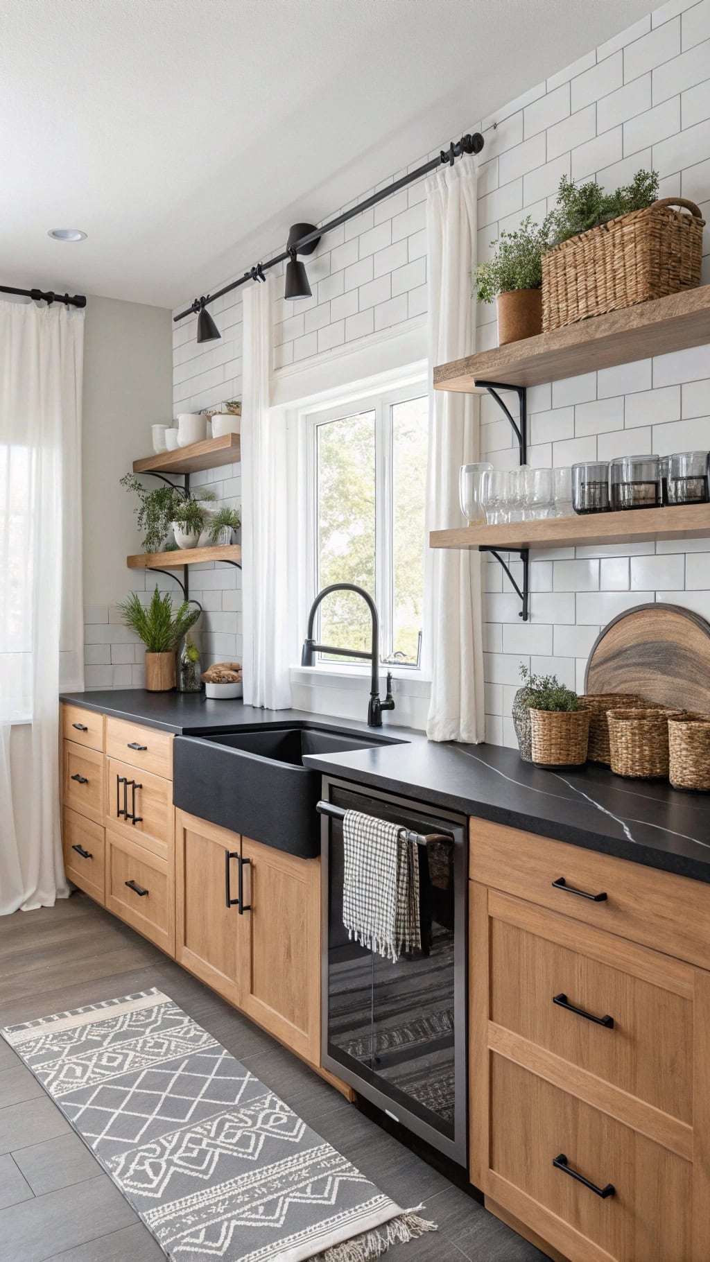 chic nordic kitchen aesthetic